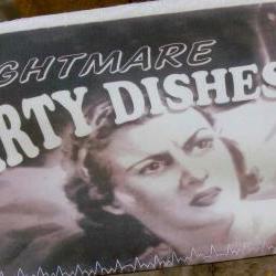 Dishwasher Magnet Clean Dirty Flip sign Nightmare Paradise